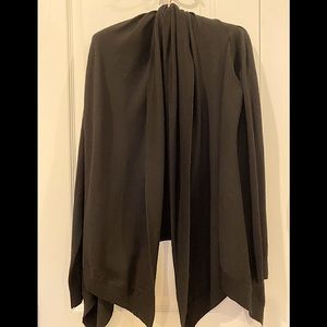 NWT All Saints black Iris Woven Cardigan